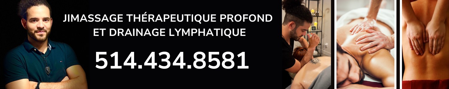 JiMassage thérapeutique profond et drainage lymphatique - Massothérapeute Lasalle